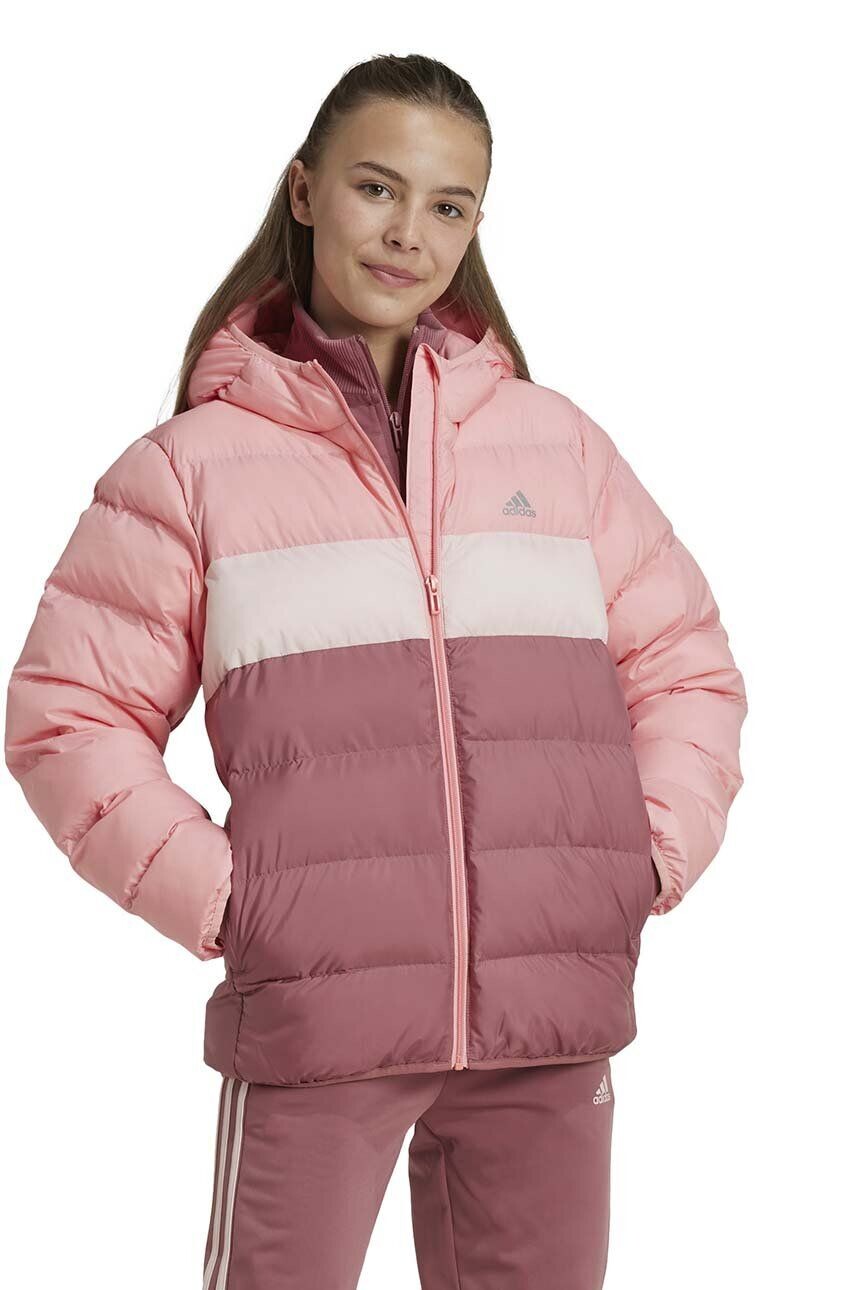 

Детская куртка adidas J SDKT, розовый