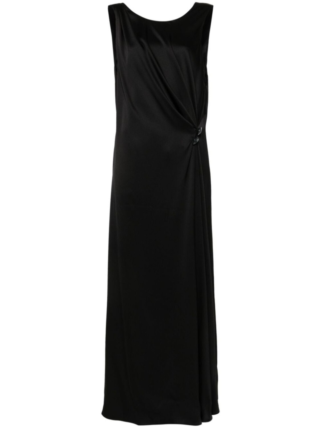 

Giorgio Armani платье макси с кристаллами, черный