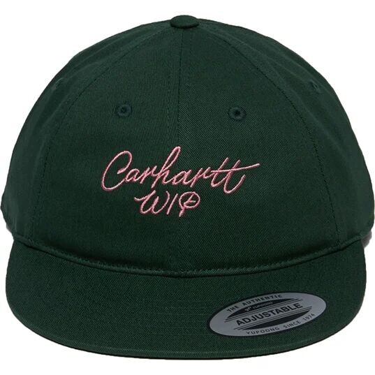 

Кепка фирменная Carhartt WIP, цвет Gruen/Pink