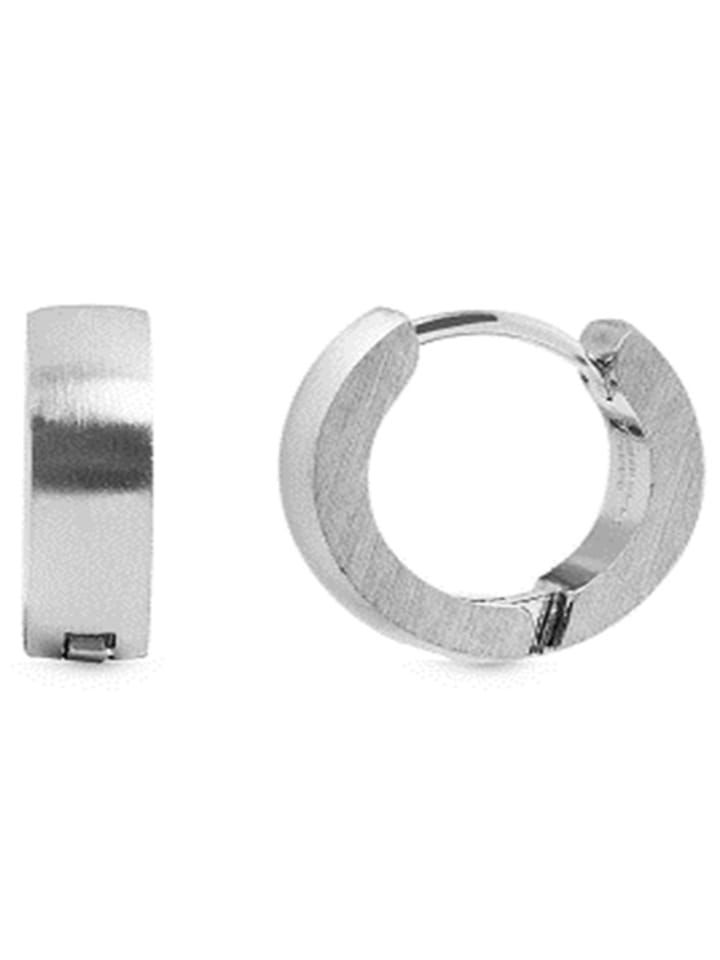 

Adeliás Женские серьги - серьги-кольца на шарнирах из титана в серебристом исполнении