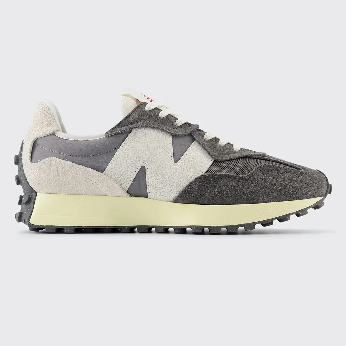 

Кроссовки унисекс повседневные 327 New Balance, темно-серый/белый