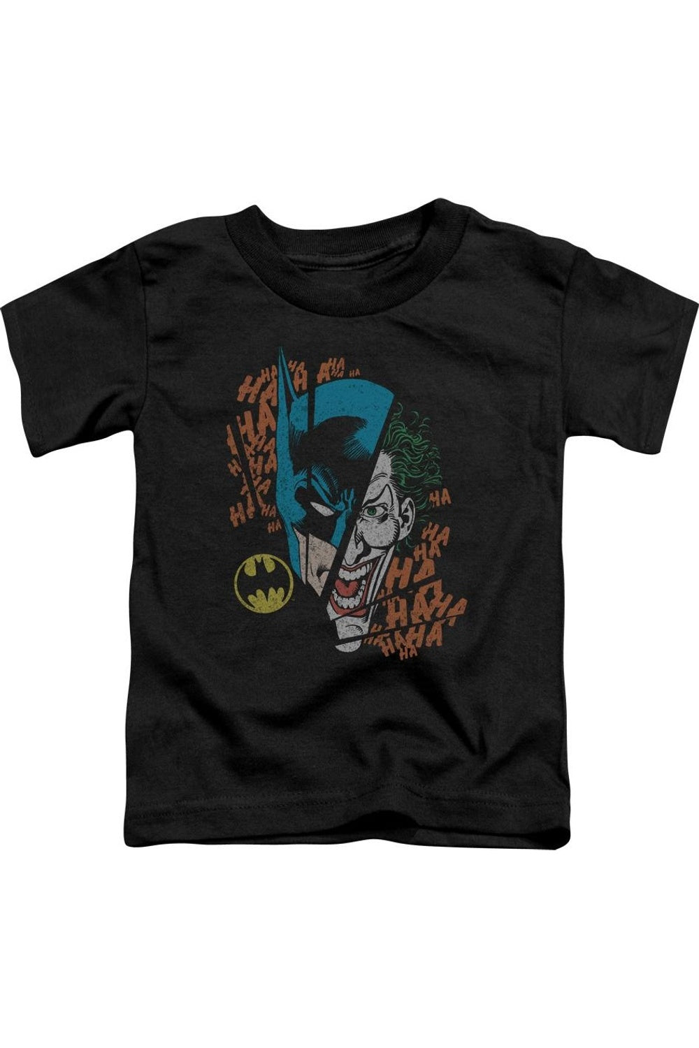 

Футболка с коротким рукавом DC Comics Broken Visage для малышей Gildan, черный