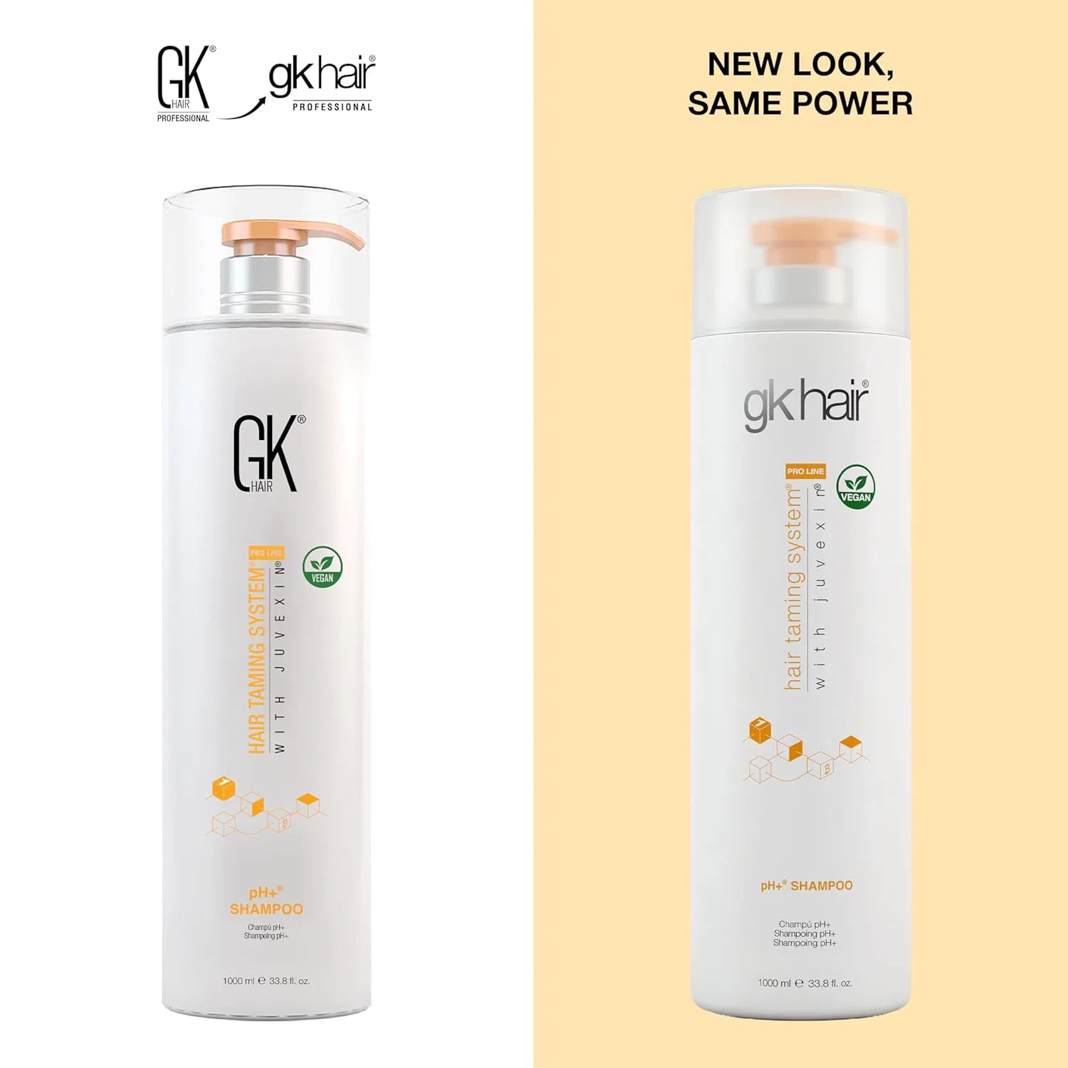 Шампунь для глубокой очистки Global Keratin GKhair pH+ Pre-Treatment Clarifying Shampoo, 1000 мл Gk Hair — фото 2