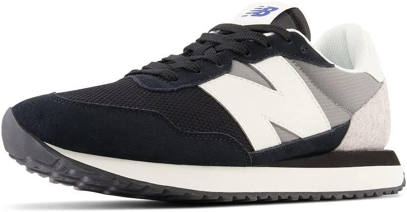 

Мужские кроссовки для бега по шоссе New Balance 237 V1 Classic, Black/Shadow Grey/White