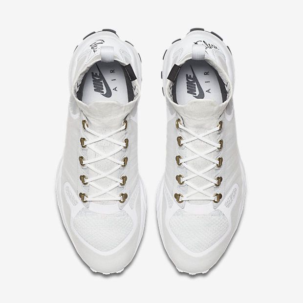 Кроссовки Air Zoom Talaria Flyknit Mid 'White', белый — фото 2