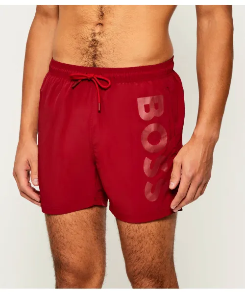 

Плавки-Шорты «Осьминог» Regular fit Boss, красный