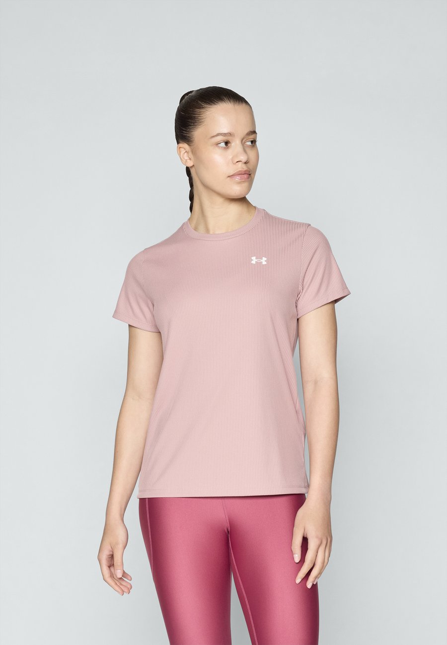 

Футболка Under Armour Sports T-shirt, Tourmaline Pink/White/Light Pink