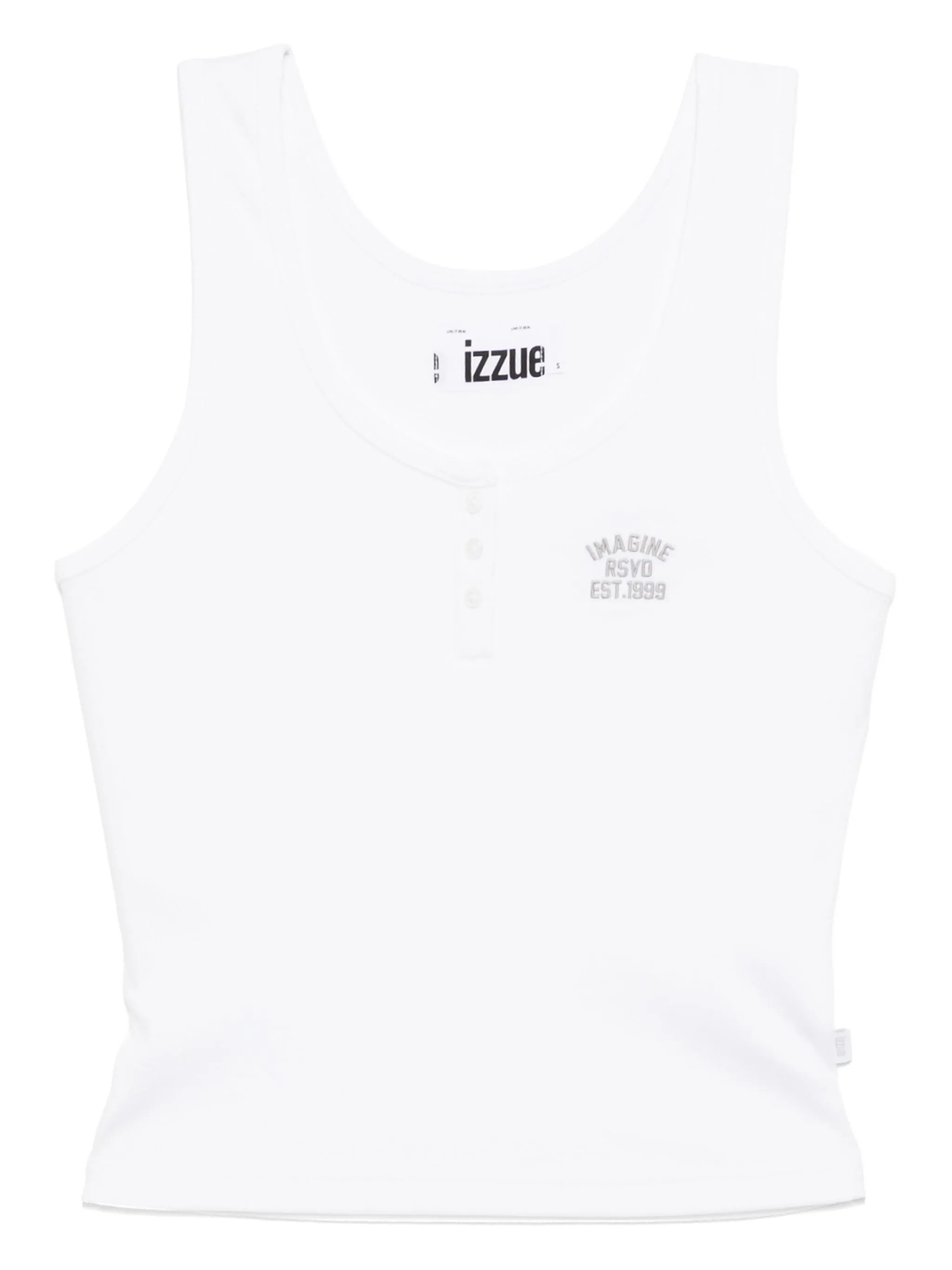 

Топ в рубчик Izzue, белый