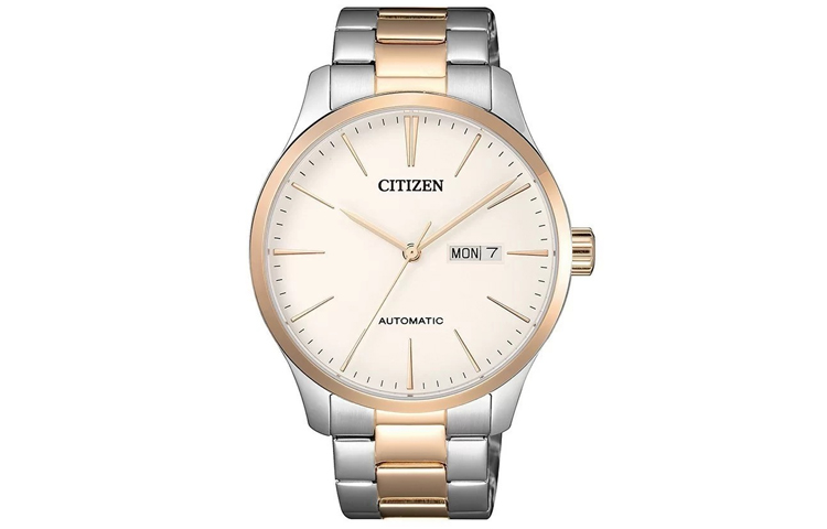 

CITIZEN Часы Automatic Mechanical Movement Stainless Steel Strap Watch 40mm Men's Watch White Dial NH835687A, White Dial