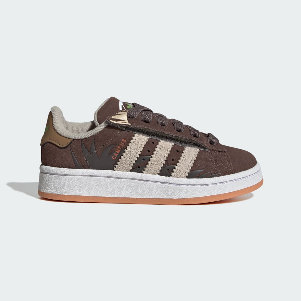 

Кроссовки Adidas Disney Campus 00s Comfort Closure Elastic Lace Shoes Kids, цвет Brown/Bliss/Cloud White