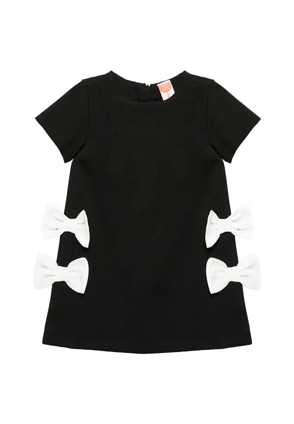 Повседневное платье с круглым вырезом Koton, Black