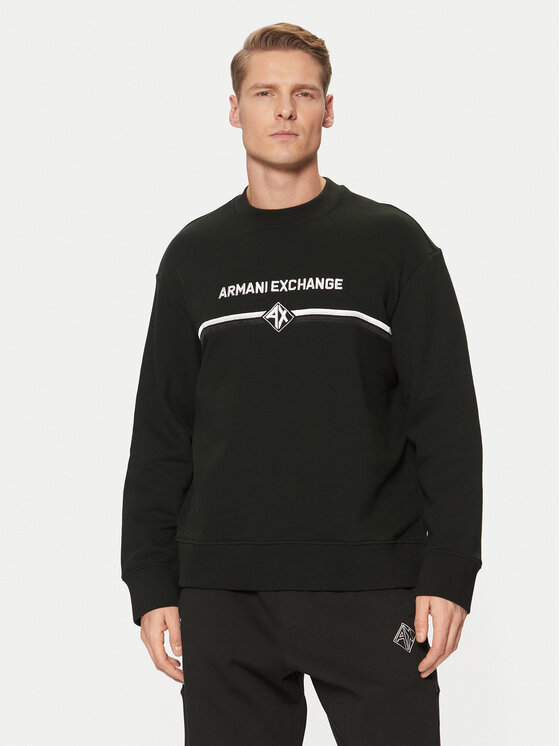 

Толстовка обычного кроя XM000226 AF12656 UB001 Armani Exchange, черный