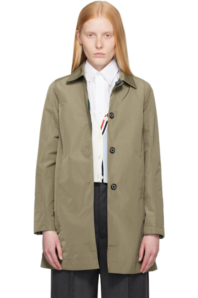 

Двусторонняя непромокаемая куртка Babbity цвета хаки Barbour