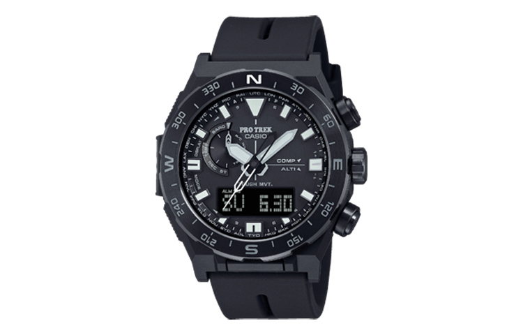 

CASIO Мужские часы PRO TREK Black PRW-6800Y-1PR