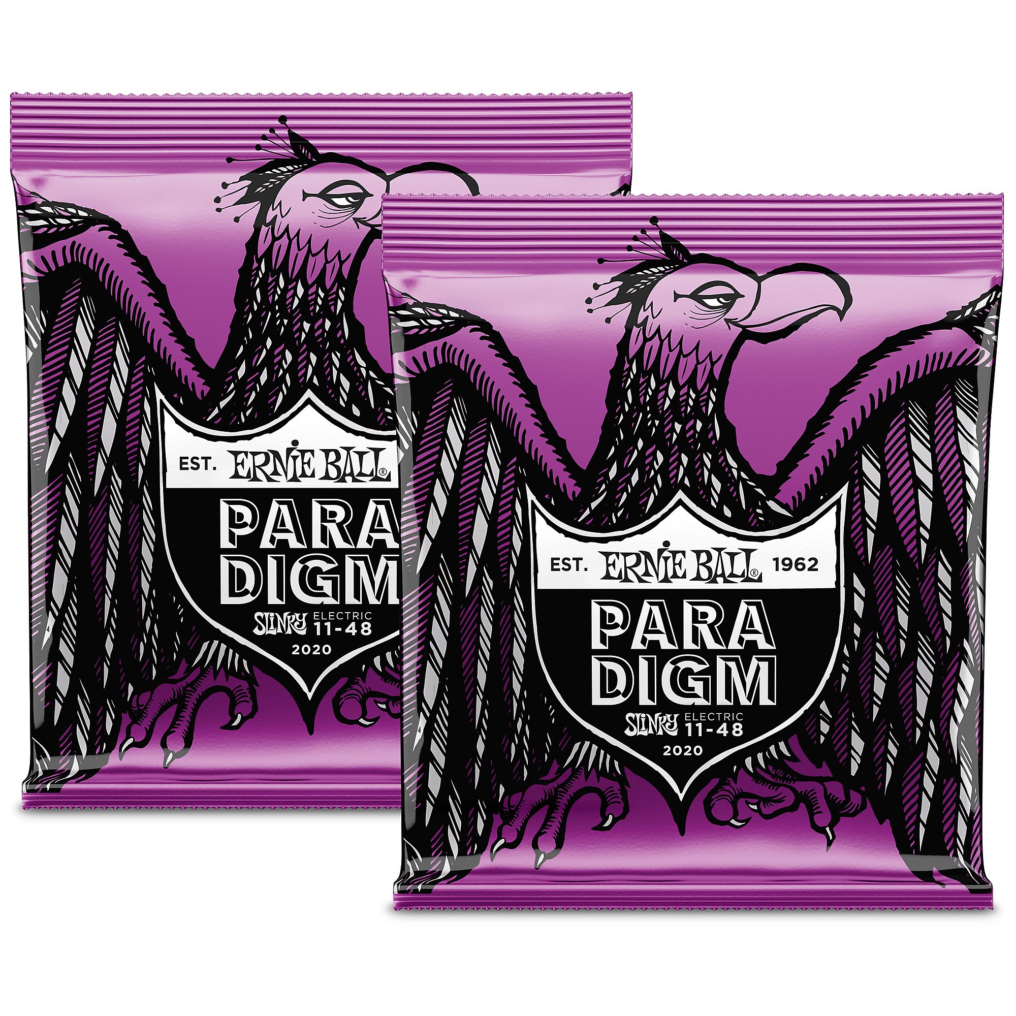 

Струны для электрогитары Ernie Ball Paradigm Power Slinky, набор из 2 штук