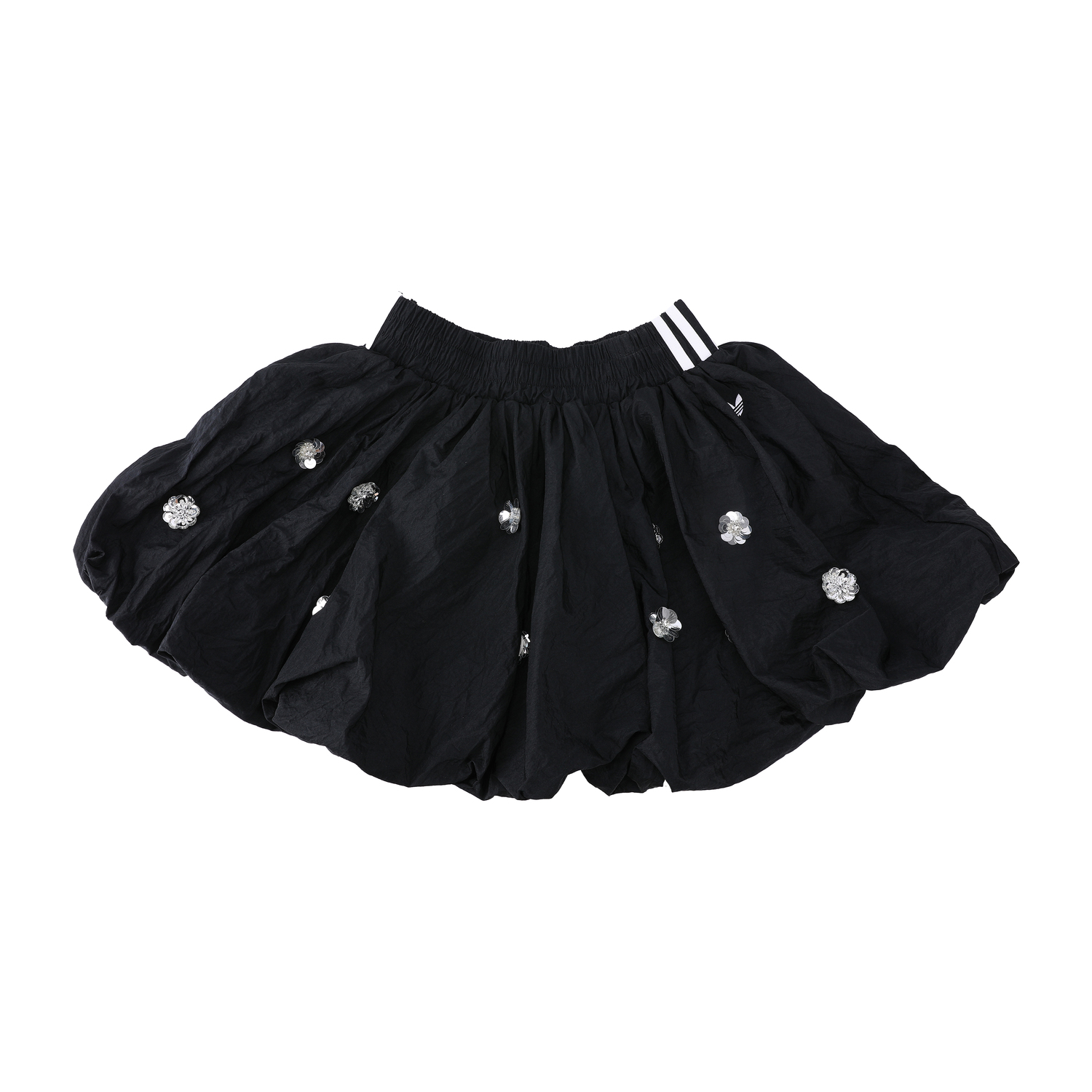 

Женская повседневная короткая юбка bubble Adidas Originals, черный