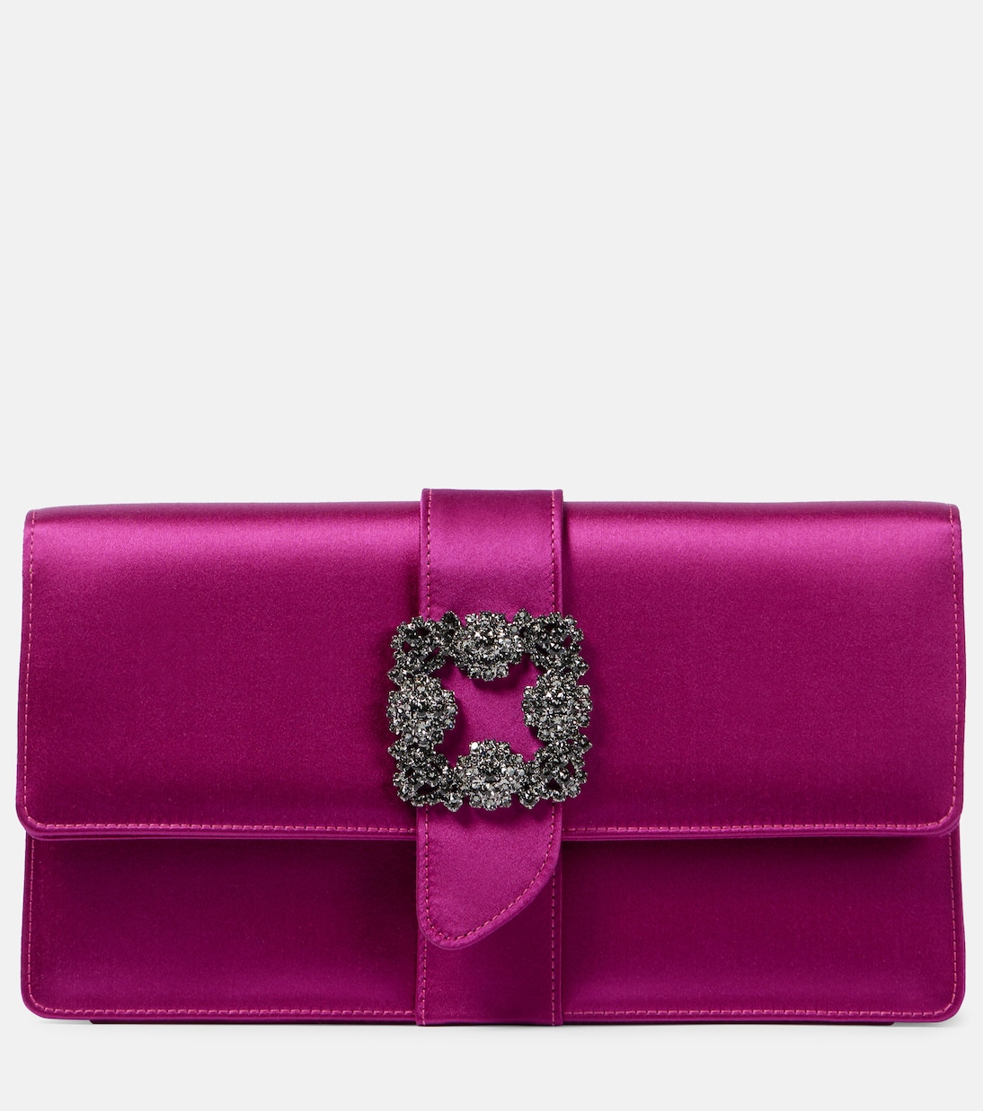 

Капри декорированный атласный клатч Manolo Blahnik, 6420 Dpnk