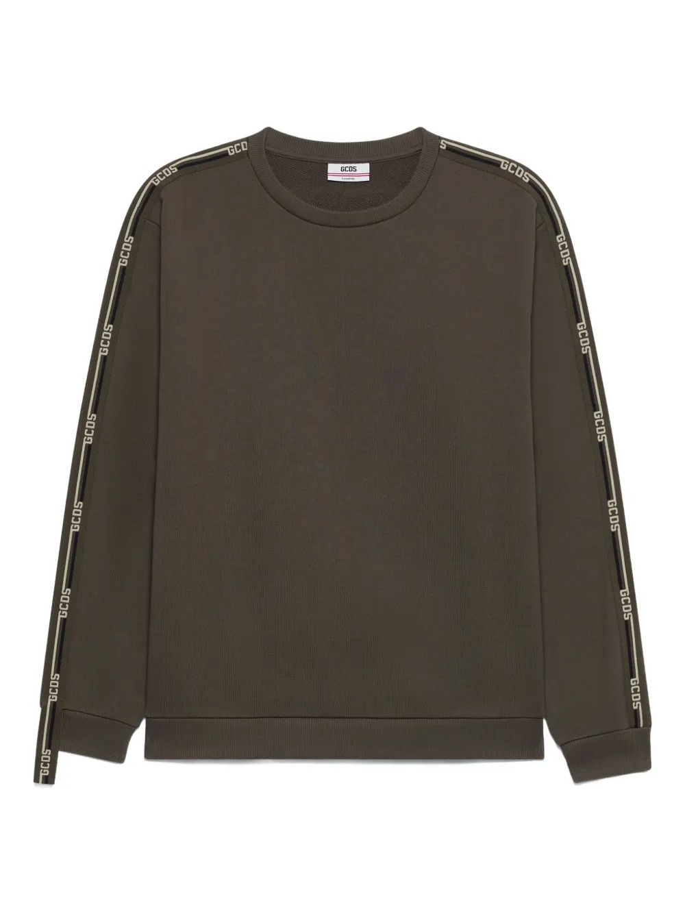 

Свитшот с украшением в виде логотипа Gcds, зеленый