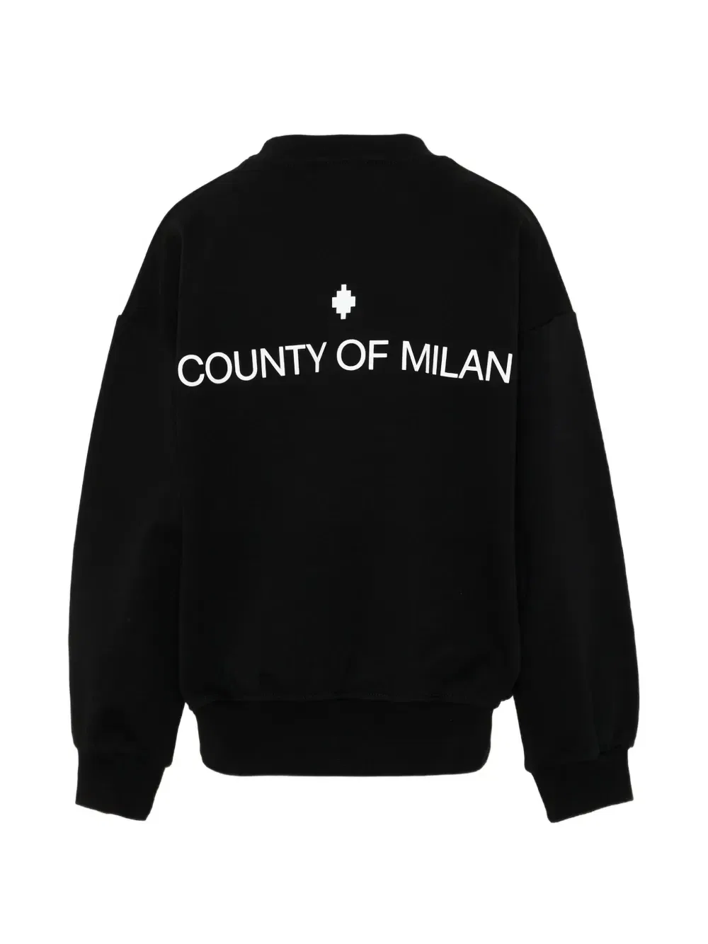 Свитер с логотипом COUNTY OF MILAN, черный — фото 2