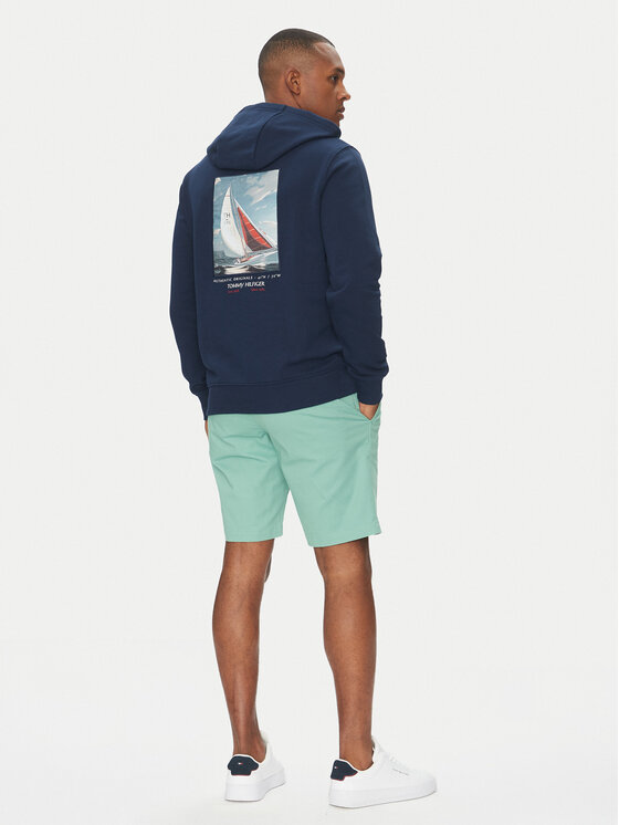 Толстовка обычного кроя Color Photo MW0MW39151 Tommy Hilfiger, синий — фото 2