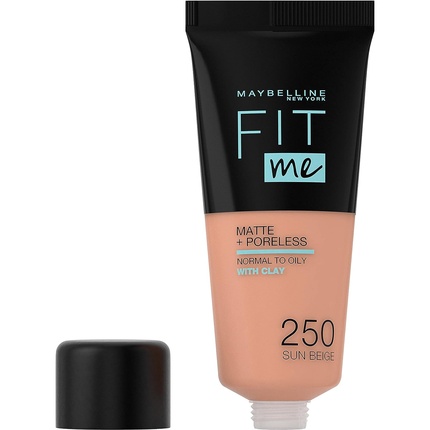 

Maybelline New York Fit Me Matte & Poreless Тональный крем 250 Sun Beige 30 мл