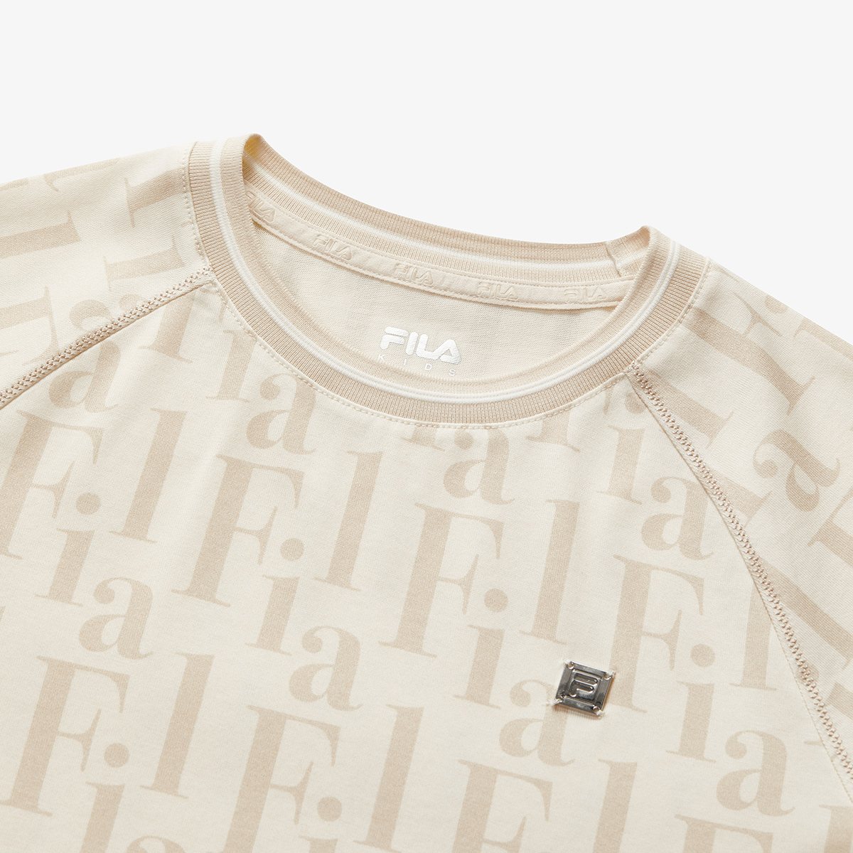Футболка с принтом для подростков FILA KIDS, All Over Print — фото 4