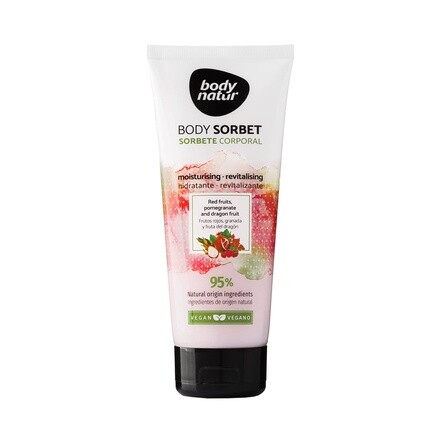 

BODYNATUR Сорбет для тела Red Fruits для нормальной и сухой кожи 200мл ‎Body Natur
