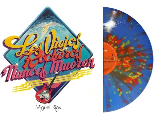 

Виниловая пластинка Rios, Miguel: Los Viejos Rockeros Nunca Mueren - 45th Anniversary Blue Splatter Vinyl