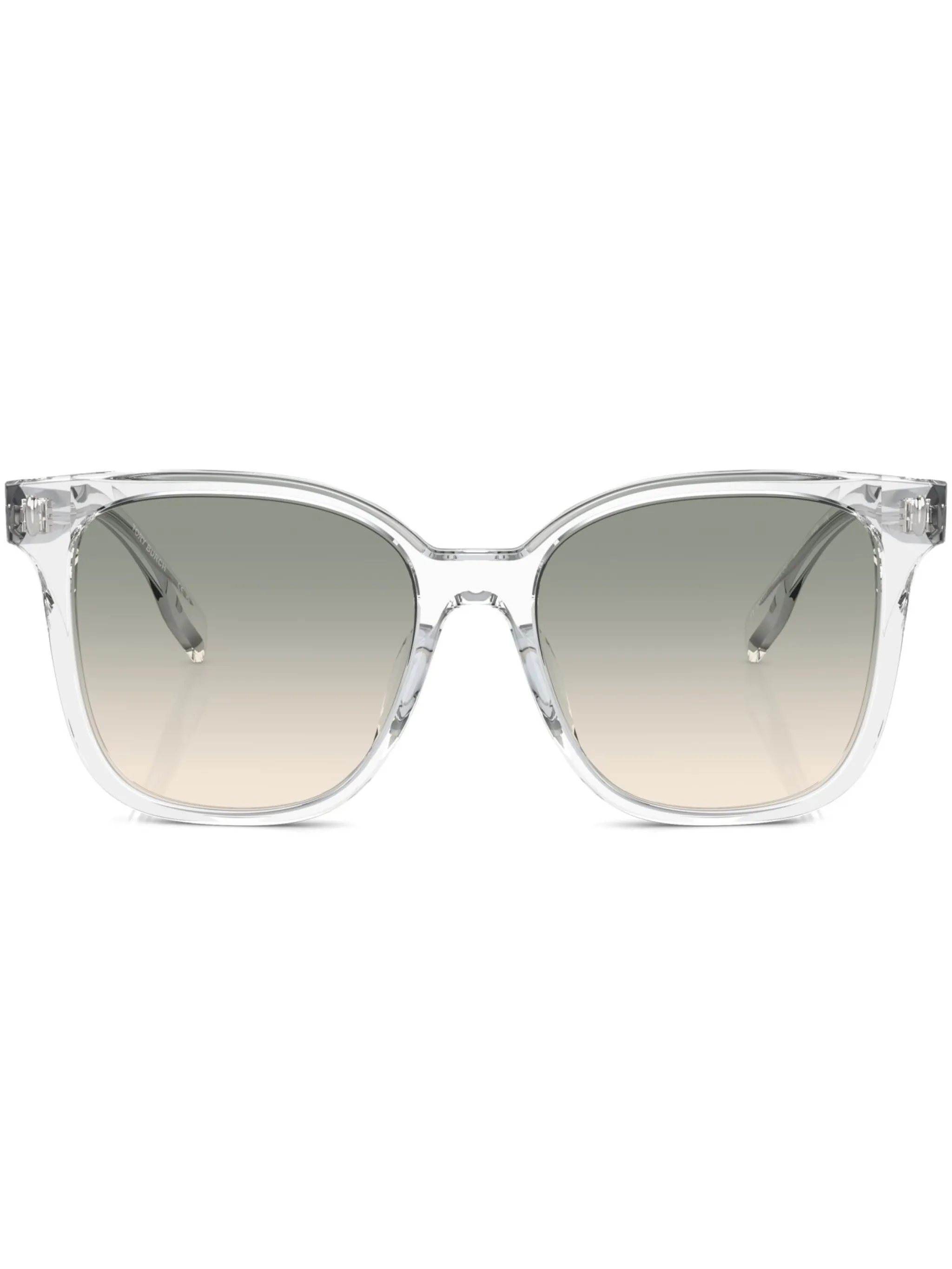 

Солнцезащитные очки в массивной оправе с логотипом Tory Burch, нейтральный