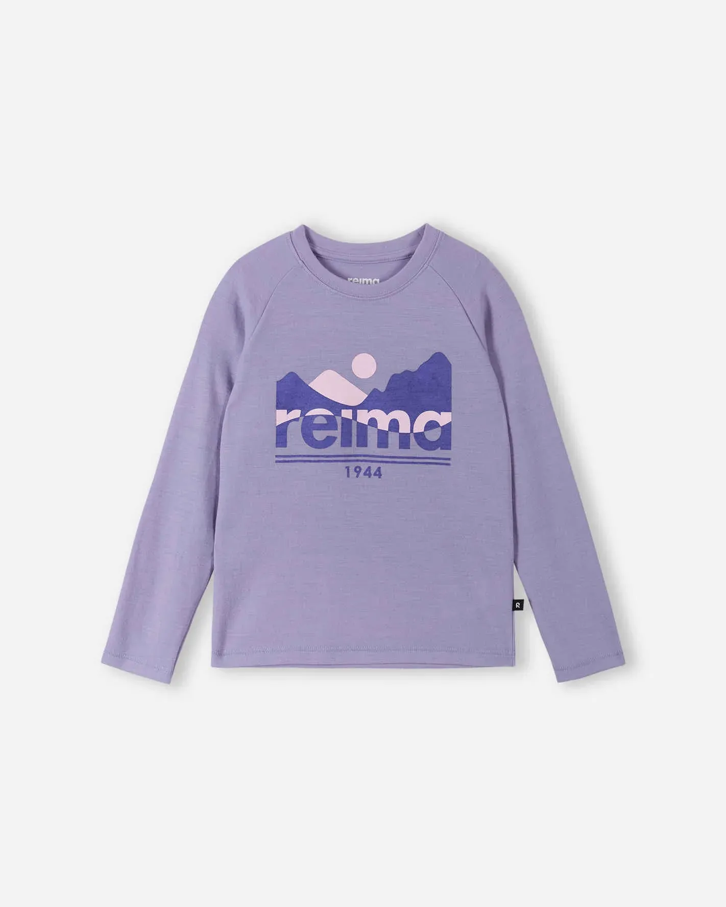 

Детская рубашка из смесовой шерсти Viisas Reima, цвет Blooming Lilac
