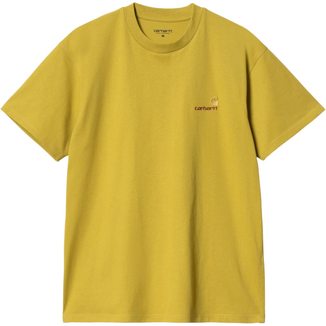 

Футболка American Script Carhartt WIP, золото, Золотой, Футболка American Script Carhartt WIP, золото
