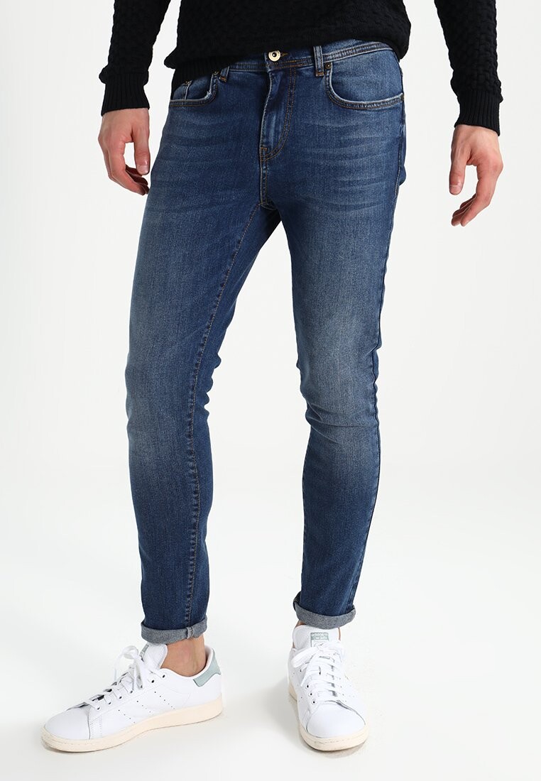 

Джинсы скинни Pier One, цвет Mid Blue Denim