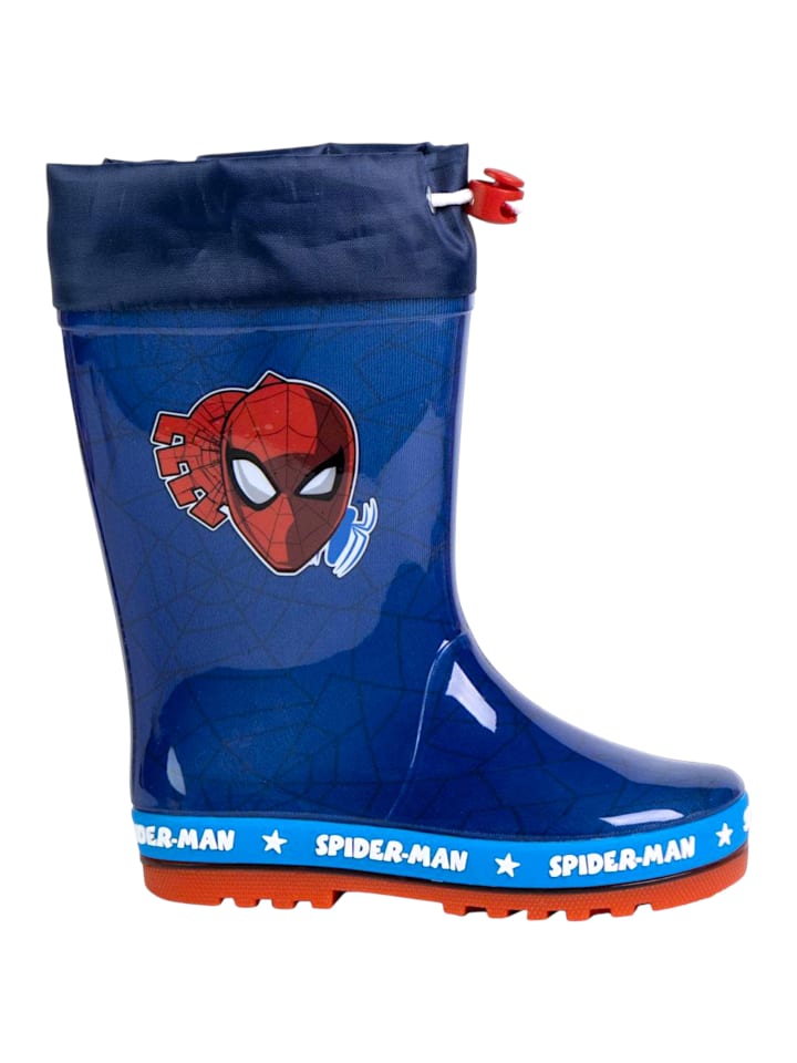 

Резиновые сапоги Человека-паука темно-синего цвета Spiderman