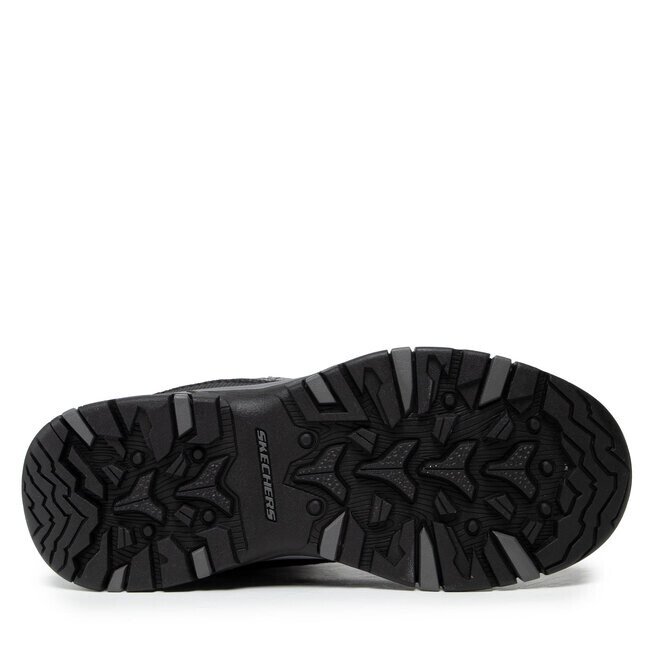 Ботинки женские Skechers Cold Blues на шнуровке с мехом, серый — фото 4