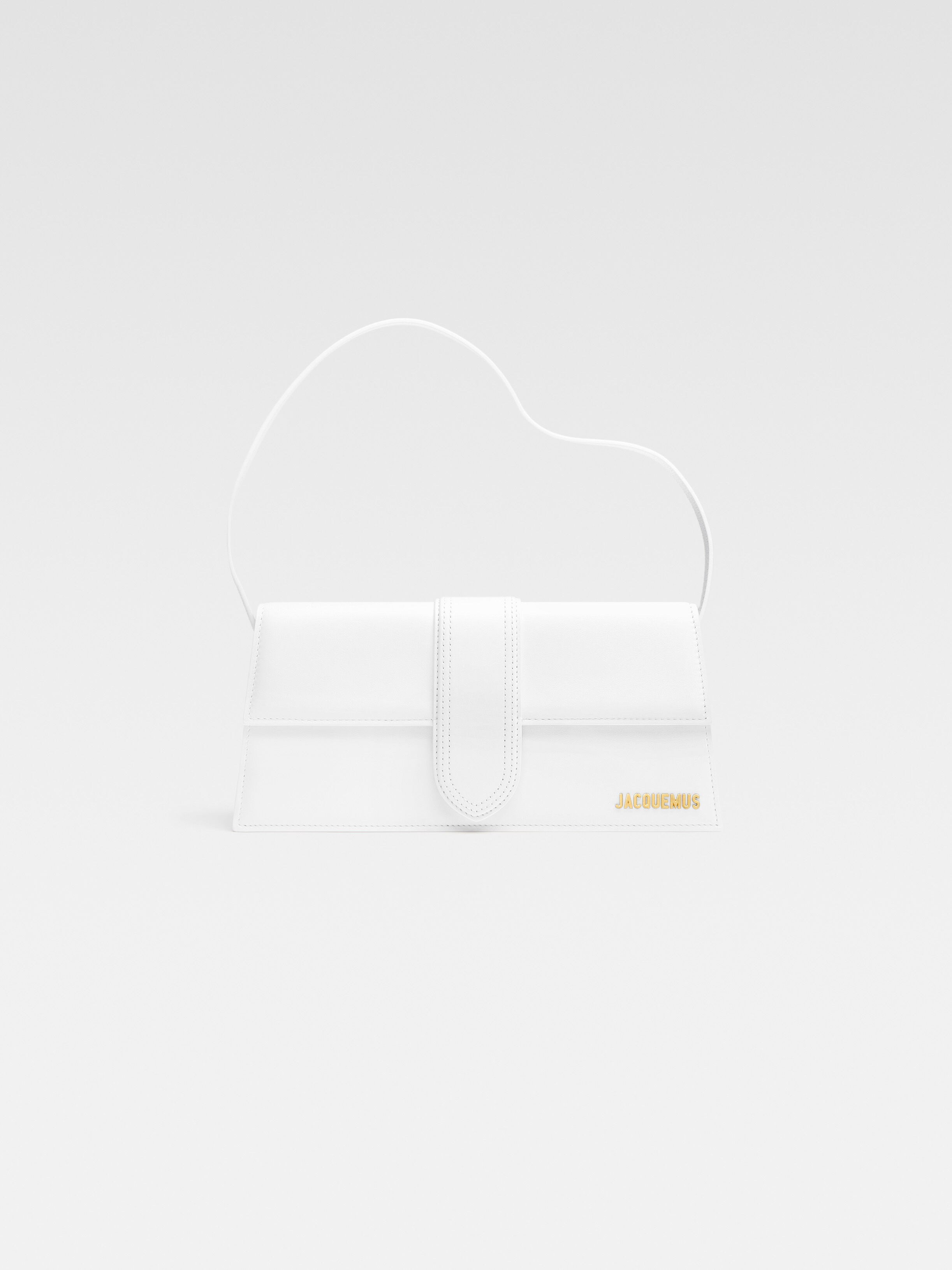 

Длинная сумка с клапаном JACQUEMUS The long Bambino, белый