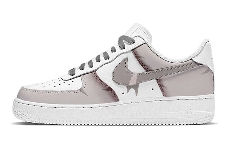 

Кроссовки для скейтбординга Air Force 1 женские, низкие, серые/белые Nike, Белый, Кроссовки для скейтбординга Air Force 1 женские, низкие, серые/белые Nike