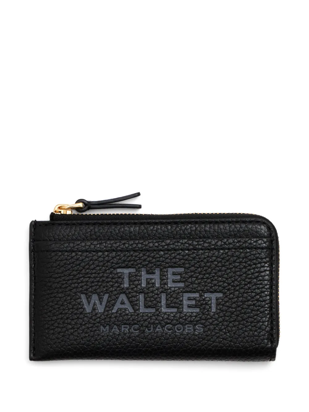 

Кошелек The Leather на молнии MARC JACOBS, черный