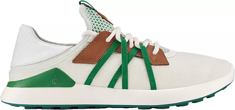 

Мужские туфли для гольфа OluKai Manele, цвет White/Bamboo