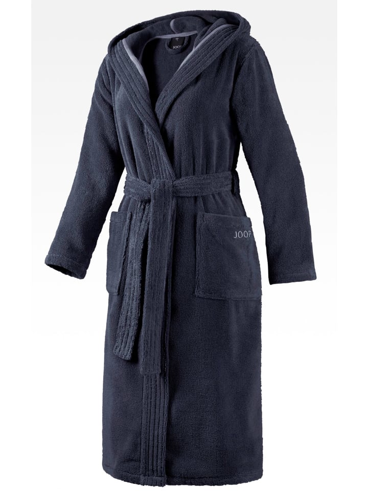 

Халат JOOP!, цвет joop! bademantel damen-kapuze 36/38, blau