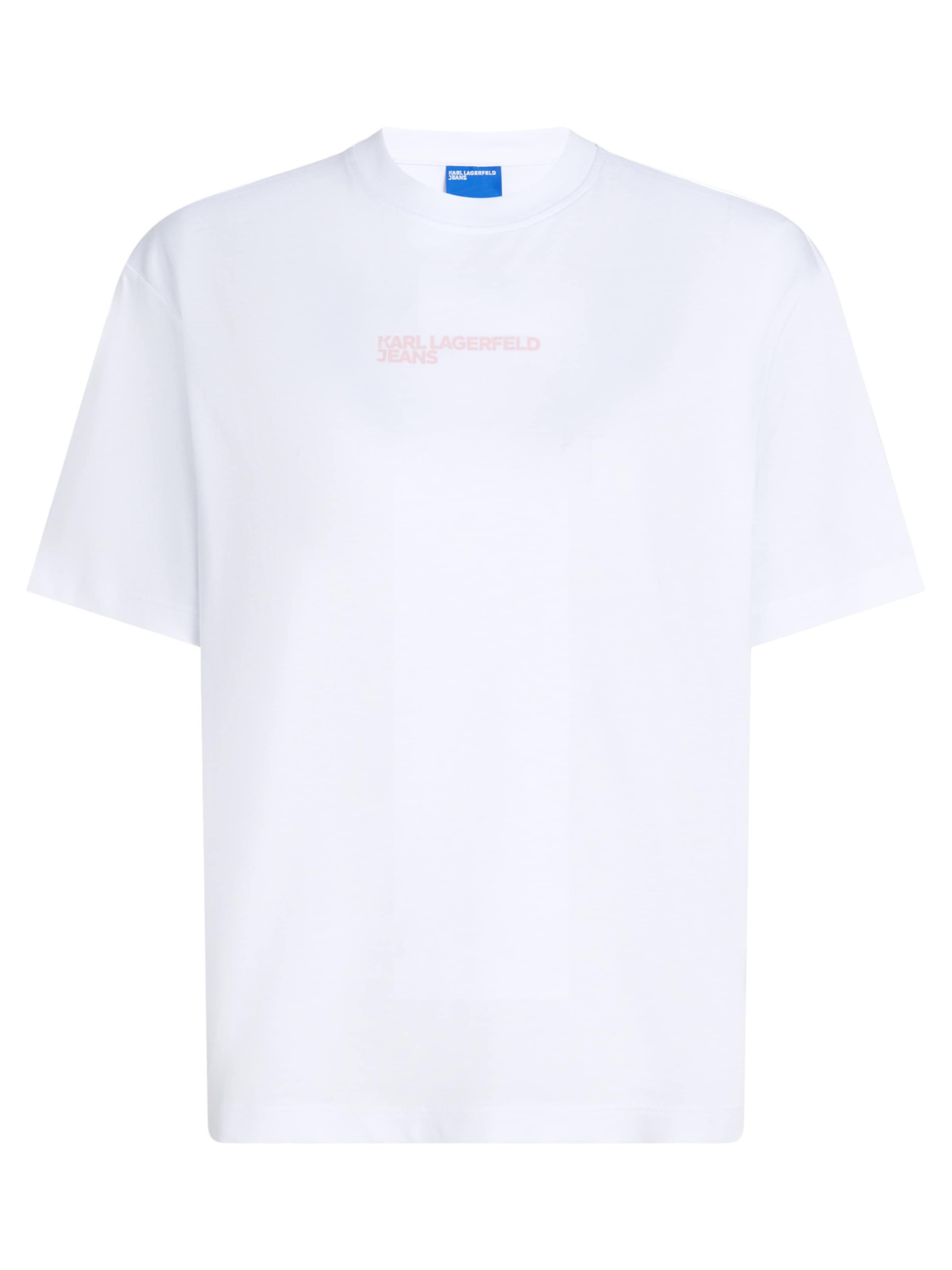 

KARL LAGERFELD JEANS Футболка в белом цвете