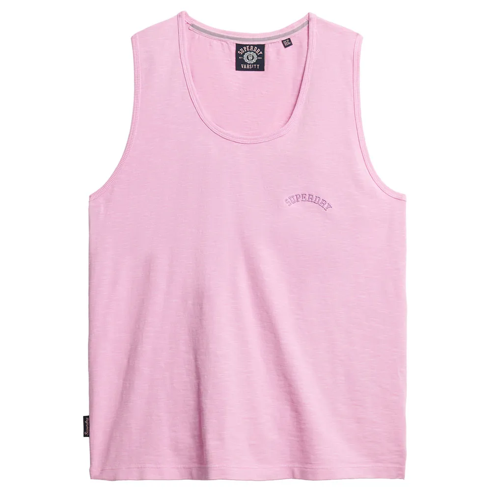

Футболка без рукавов Superdry Essential Logo Gd, розовый