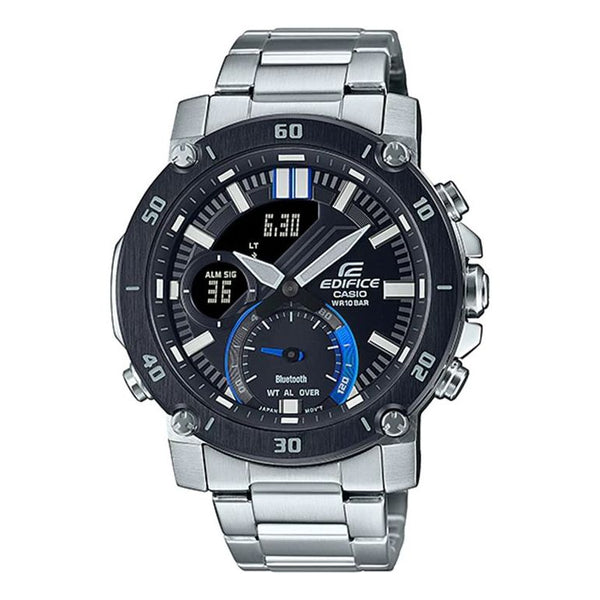 

Часы Casio Analog-Digital Watch 'Silver Black Blue', черный