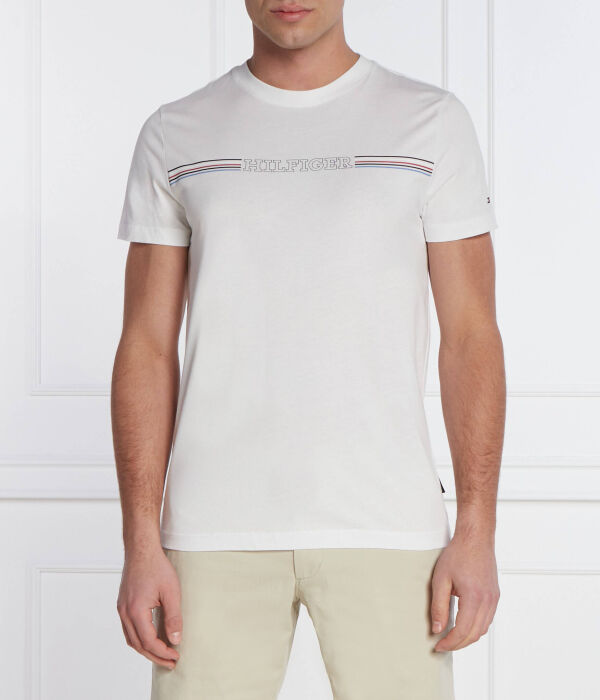 

Футболки Slim fit Tommy Hilfiger, белый