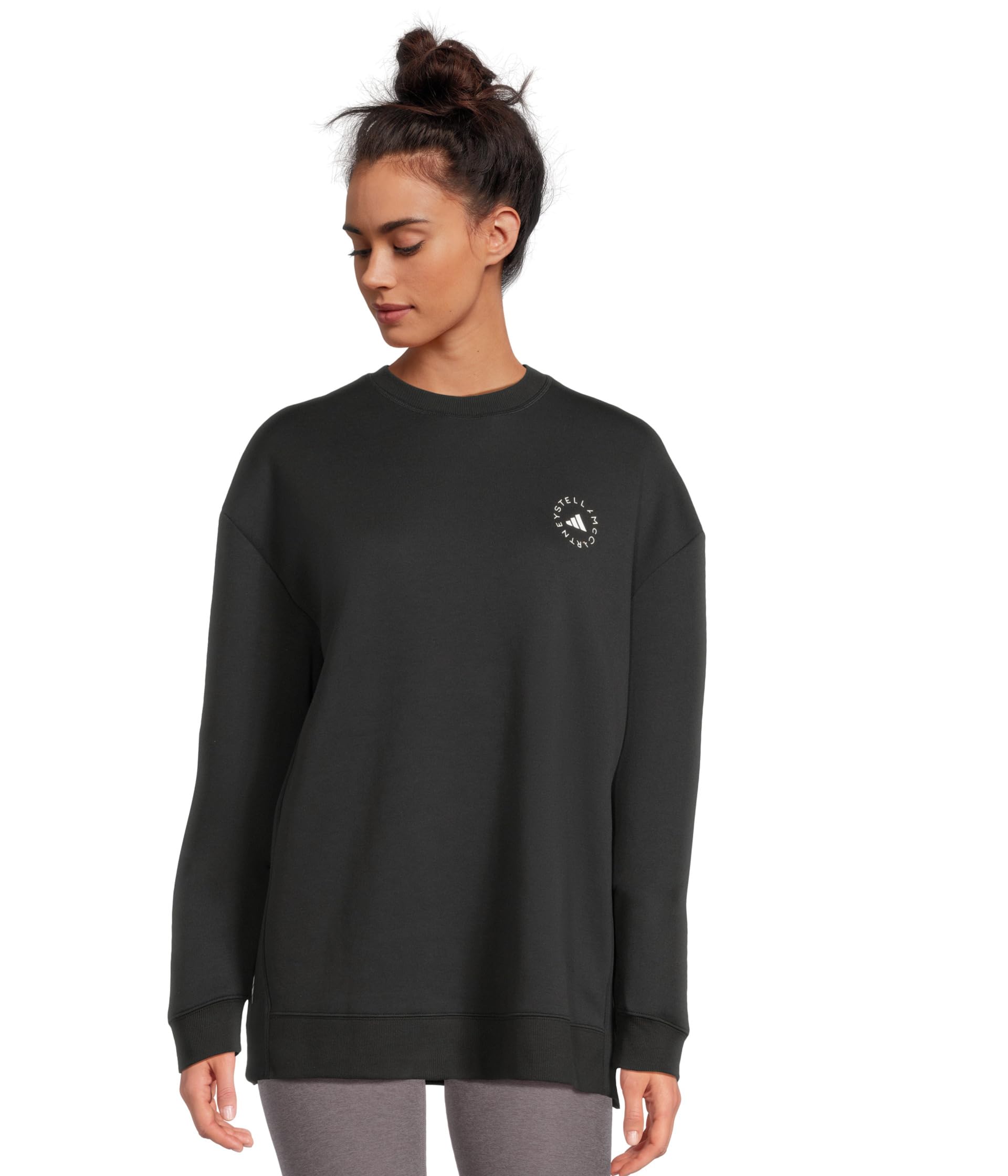 

Толстовка Adidas by Stella McCartney Loose Sweatshirt Iw6321, черный