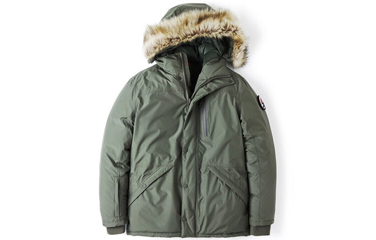 

Пуховик мужской армейский зеленый Timberland, зеленый