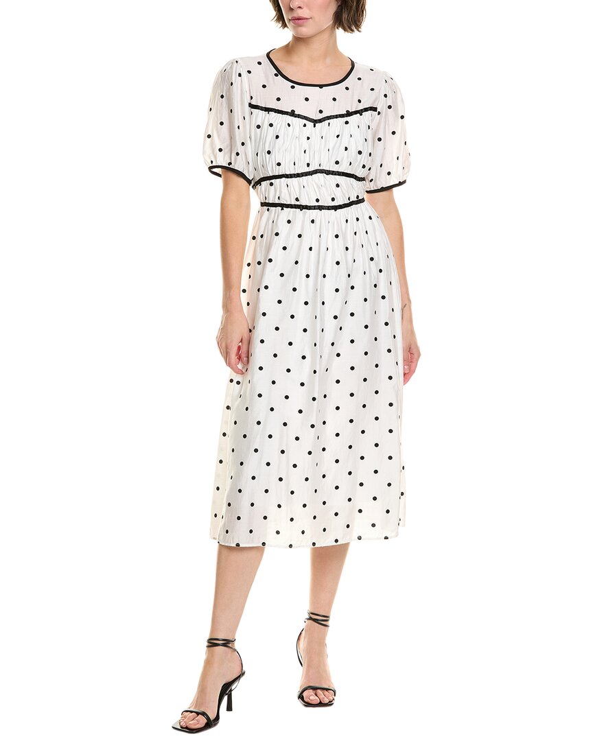 

To My Lovers Midi Dress, белый