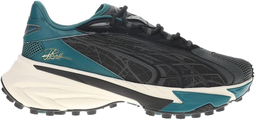 

Мужские кроссовки PUMA Spirex Icons of Speed на шнуровке, повседневные - черные