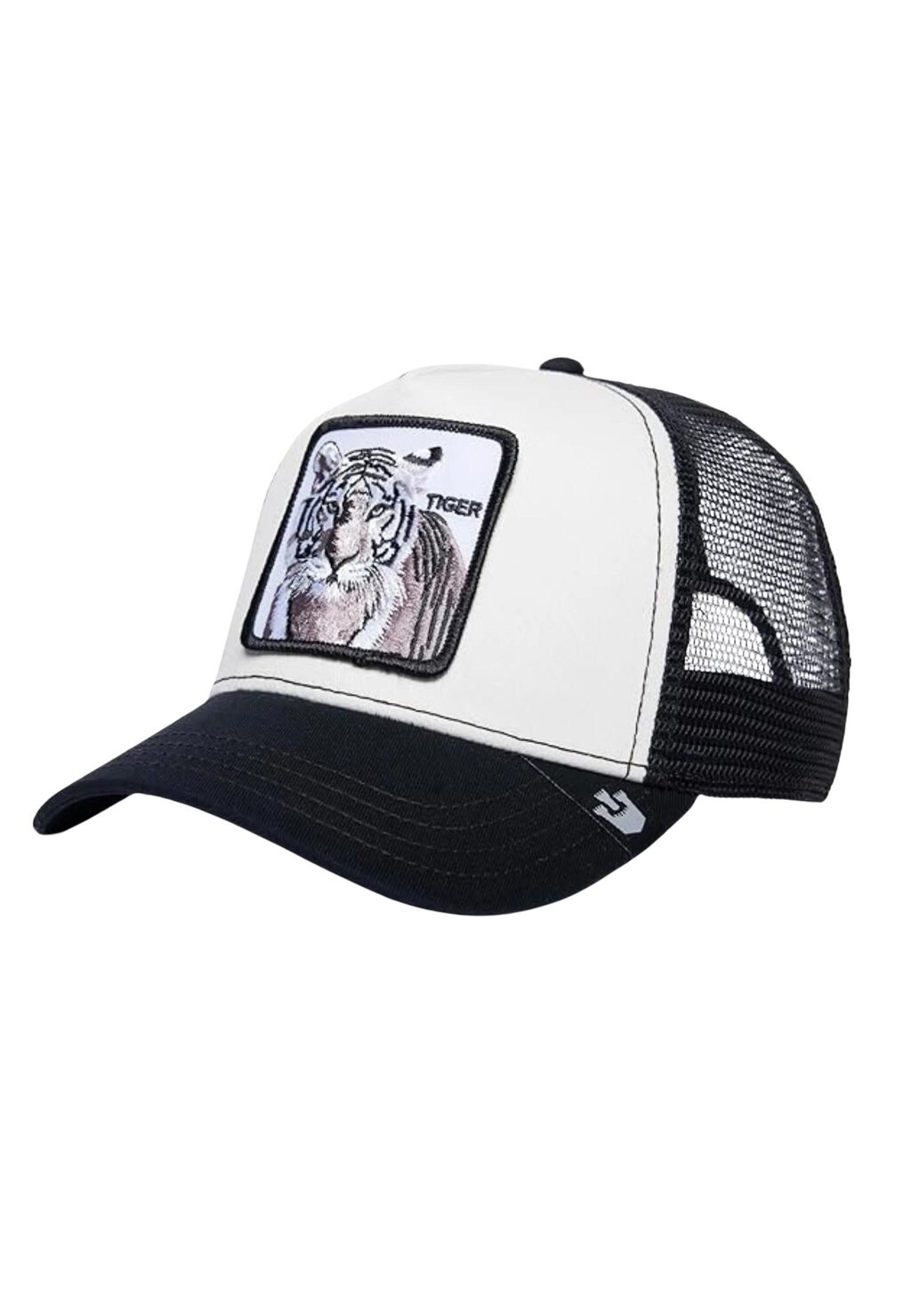 

Бейсболка CAPPELLO ANIMAL FARM 'THE TIGER' Goorin Bros, белый