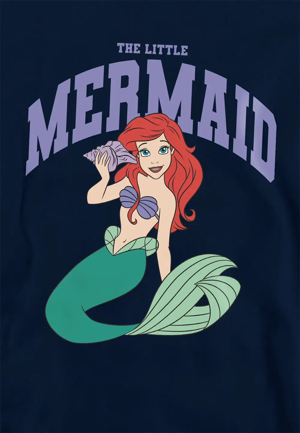 Детская толстовка Little Mermaid Disney, темно-синий — фото 2