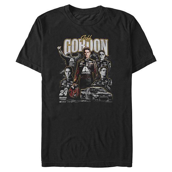 

Футболка Big & Tall Jeff Gordon с коллажным принтом Licensed Character